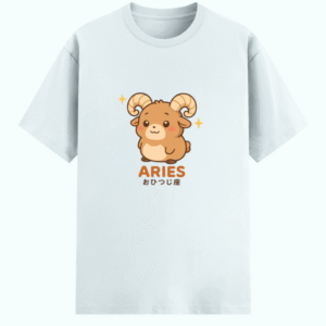 Aries Zodiac Cartoon T-Shirt