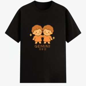Gemini Zodiac Graphic T-Shirt