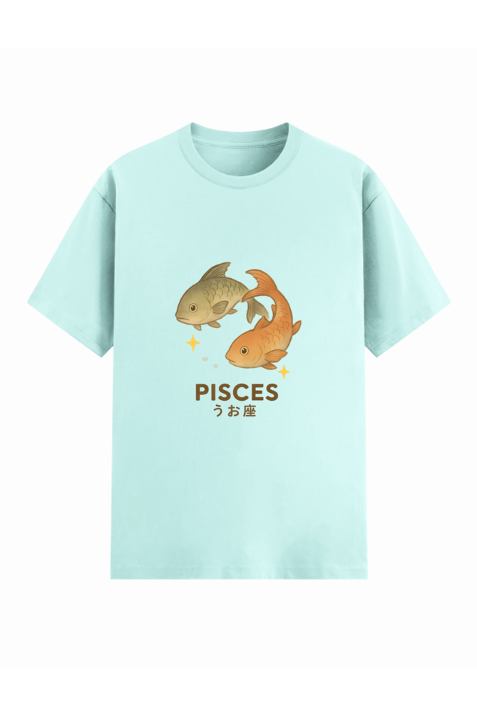 Pisces Zodiac T-Shirt - Image 7