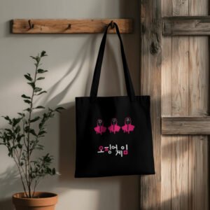 Squid Game Black Tote Bag